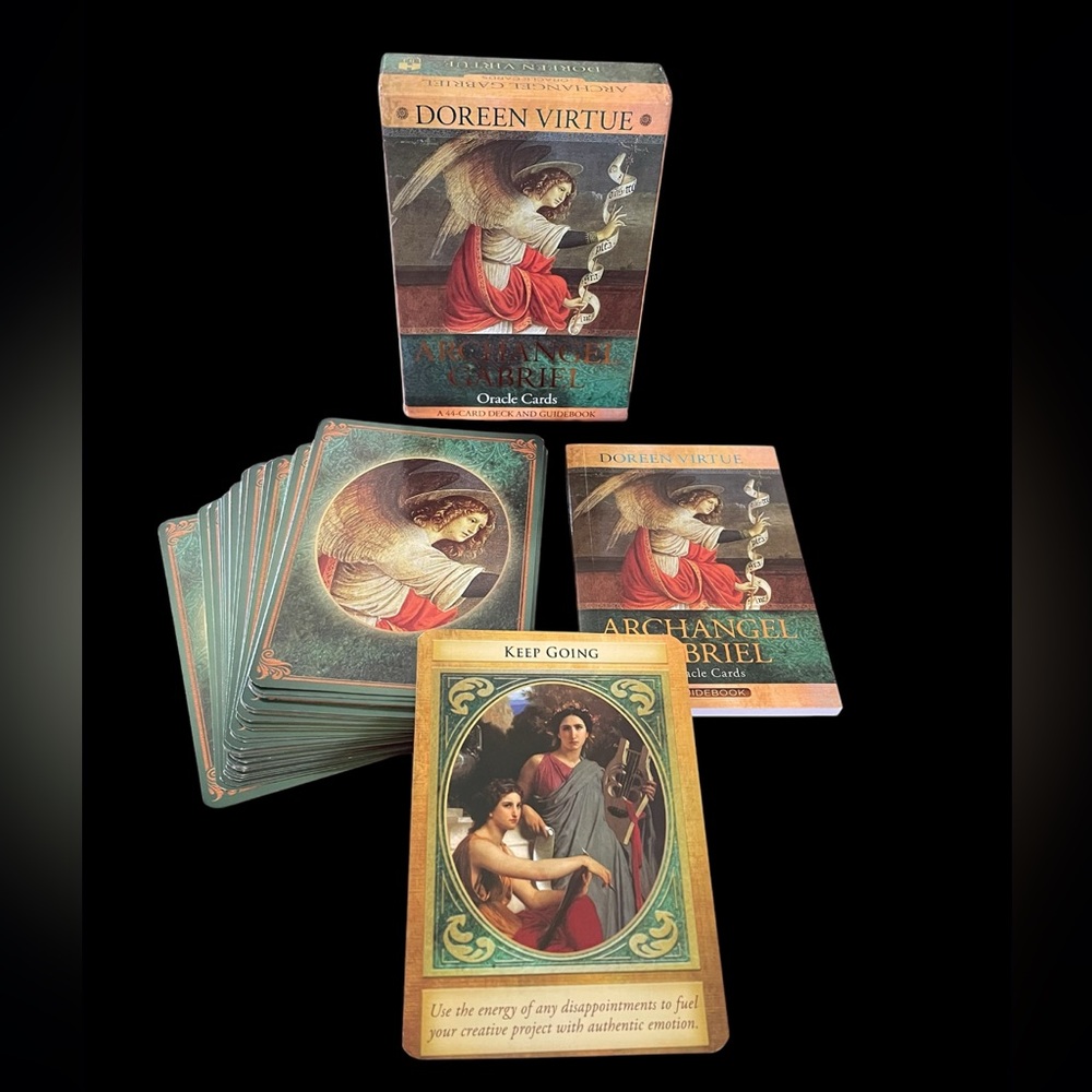 Doreen Virtue Archangel Gabriel Oracle Cards VGUC complete cards with  guidebook